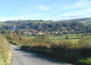 Boltby village Thirsk North Yorkshire moors national park