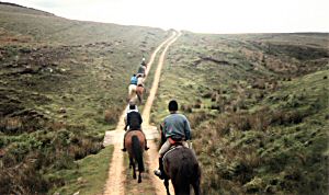 Trekking to the moors